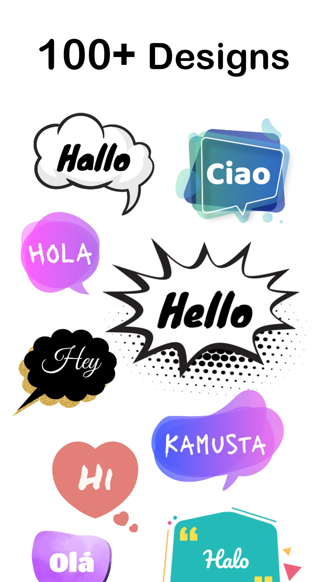 Speech Bubbles for Photos screenshot